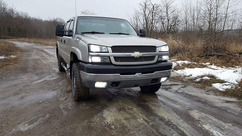 2003-2007 Silverado/Sierra Classic Headlight and Fog Kit