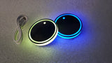 Solar LED Cup Holder Mat - 1 Pair