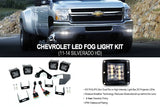 11-14 Chevrolet 2500HD/3500HD Cube Fog Light Kit