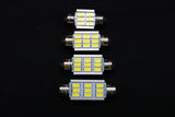 31mm 6SMD LED Festoon Bulbs  - 1 pair